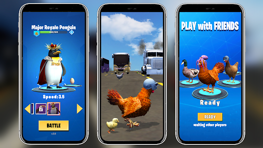 Showcase of Chicken Royale: Chicken Challenge 3D
